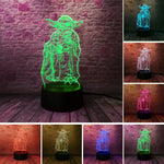 Master Yoda Leader 3D Night Light