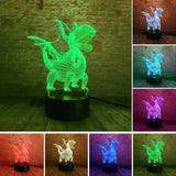 Dinosaur 3D Night Light