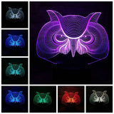 Owl 3D Night Light