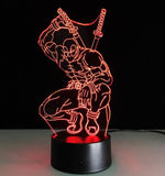 Deadpool 3D Night Light