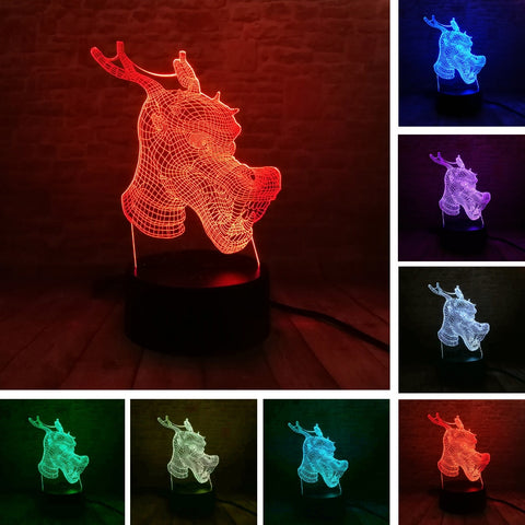 Dragon 3D Night Light