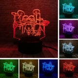 Rock Drum 3D Night Light