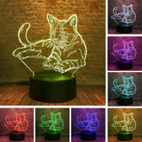 Cat 3D Night Light