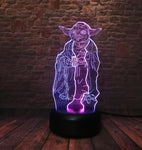 Master Yoda Leader 3D Night Light