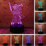 Master Yoda Leader 3D Night Light