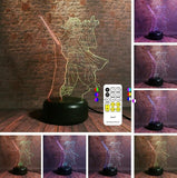 Master Yoda Leader 3D Night Light