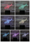 Helicopter 3D Night Light