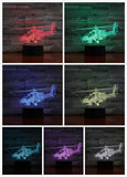Helicopter 3D Night Light