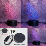 Butterfly 3D Night Light