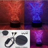 Deadpool 3D Night Light