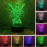 Deadpool 3D Night Light