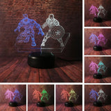 Captain America 3D Night Light