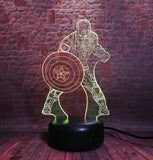 Captain America 3D Night Light