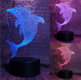 Dolphin 3D Night Light