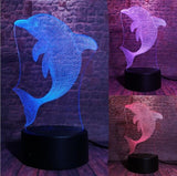 Dolphin 3D Night Light