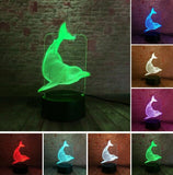 Dolphin 3D Night Light