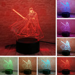 Star Wars Black Warrior 3D Night Light