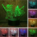 Star Wars Black Warrior 3D Night Light