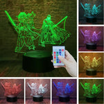 Star Wars Black Warrior 3D Night Light