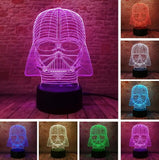 Star Wars Black Warrior 3D Night Light