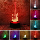 Guitar 3D Night Light