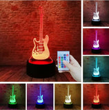 Guitar 3D Night Light