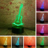 Guitar 3D Night Light