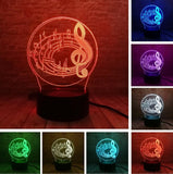 Guitar 3D Night Light