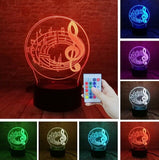 Guitar 3D Night Light