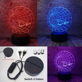 Airplane 3D Night Light