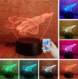 Airplane 3D Night Light