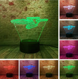 Airplane 3D Night Light