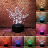 Deaapool 3D Night Light