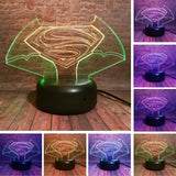 Superman 3D Night Light