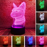 Cat 3D Night Light