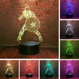 Captain America 3D Night Light