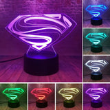 Superman 3D Night Light