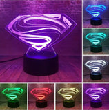 Superman 3D Night Light