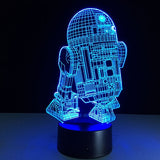 Star War R2-D2 3D Night Light