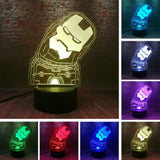 Iron Man 3D Night Light