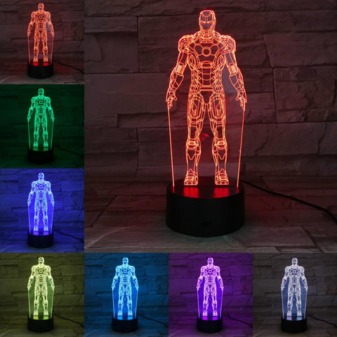 Iron Man 3D Night Light