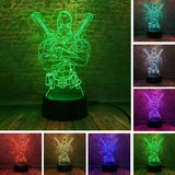 Deadpool 3D Night Light