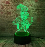 Spider Man Ironman Captain 3D Night Light