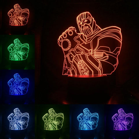 Thanos 3D Night Light