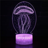 Jellyfish 3D Night Light