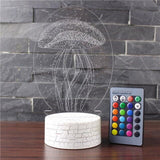 Jellyfish 3D Night Light