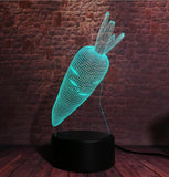 Rabbit 3D Night Light