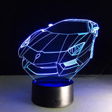 Sports Motorcycles 3D Night Light