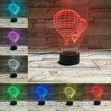 Hot Balloon 3D Night Light