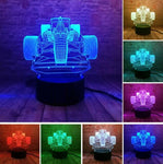 Racing Car 3D Night Light